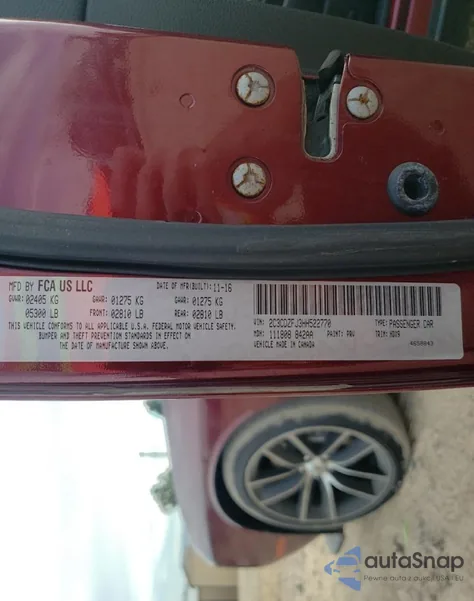 2017 Dodge Challenger R/T 392 из США, поврежденный, VIN 2C3CDZFJ3HH522770